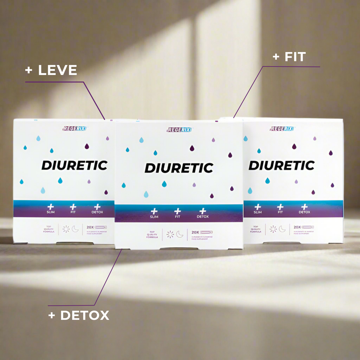 DIURETIC PACK x3