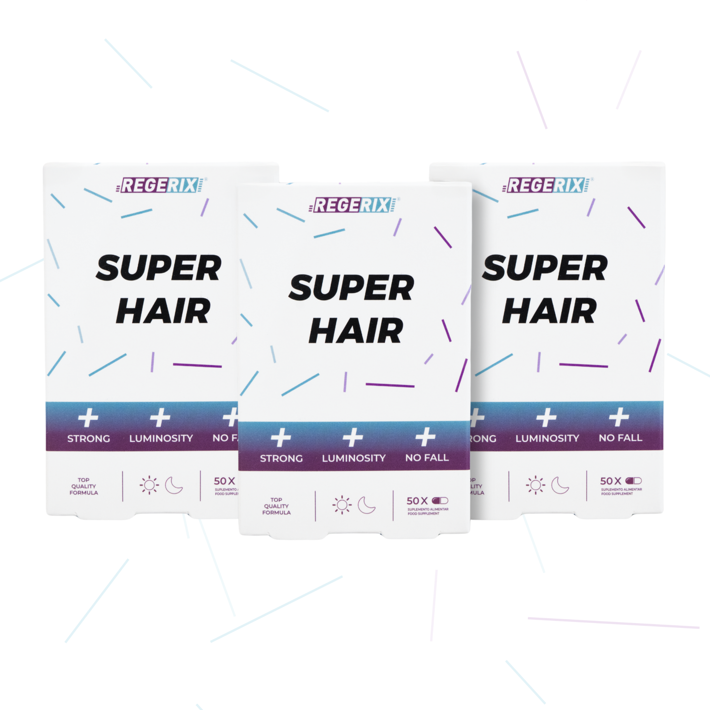 SUPER HAIR (PACK X3)